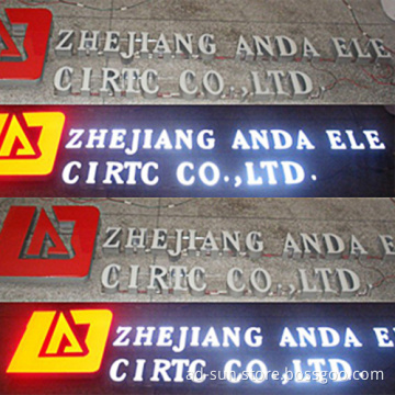 Premium Grade Super Bright Full Lit LED Acrylic Sign for Brand Shop Sign Channel Letter